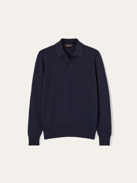 Loro Piana Buttonless Polo-shirt
