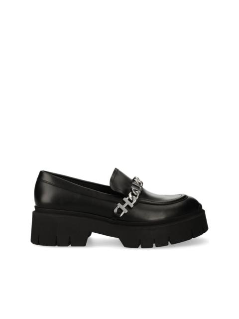 HUGO leather loafers