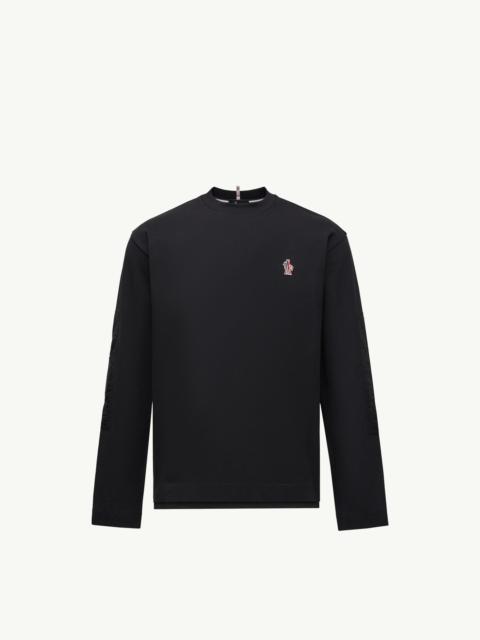Moncler Grenoble Logo Cotton Long Sleeve T-Shirt