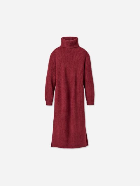 UGG ® Women's Atlie Turtleneck Rib Dress Tops in Coffee Berry