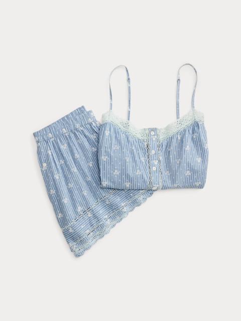 Polo Ralph Lauren Cotton Voile Cami & Short Pajama Set