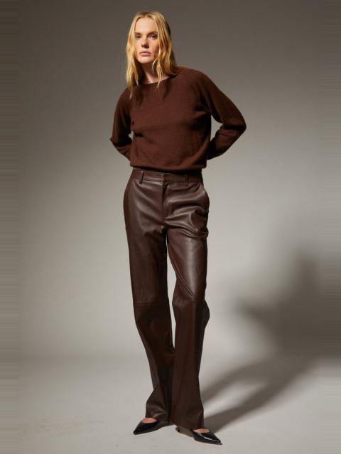 SPRWMN CLASSIC LEATHER TROUSERS
