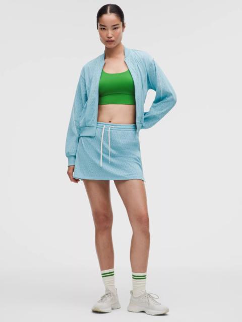 lululemon Ace Advantage High-Rise Knit Mesh Tennis Skirt