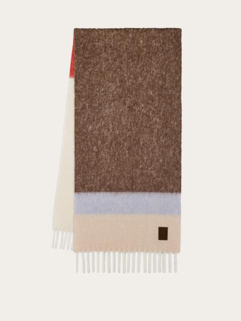 FERRAGAMO Alpaca-blend scarf