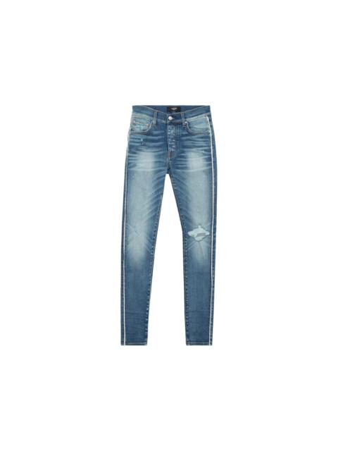 AMIRI AMIRI Crystal Track Jeans 70's Indigo