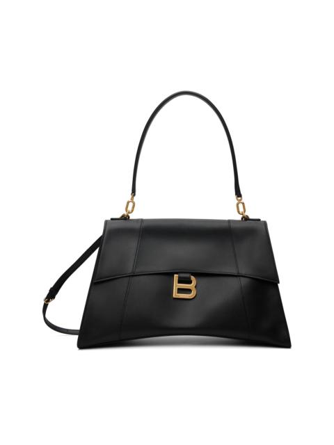 BALENCIAGA Black Medium Hourglass Bag