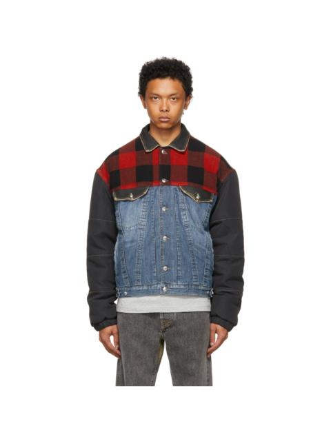 Diesel 패치 워크 폭격기 재킷
