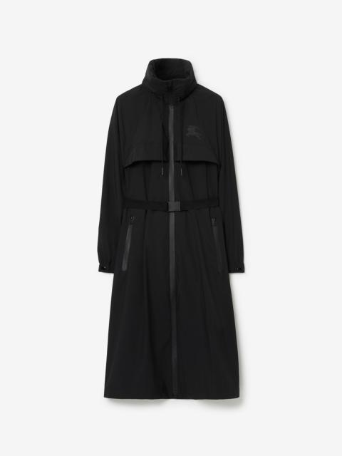 Burberry EKD Print Belted Parka
