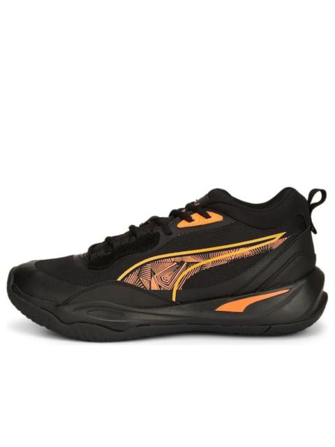 PUMA Playmaker Pro 'Laser - Black Ultra Orange' 378323-01