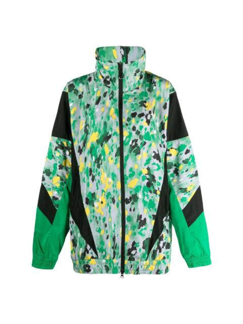 abstract-print track jacket