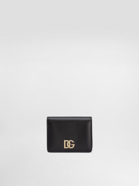 Dolce & Gabbana Calfskin wallet with DG logo