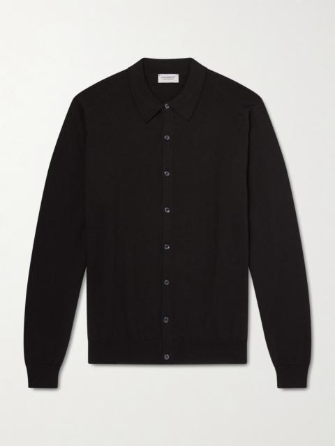 JOHN SMEDLEY Tibor Merino Wool Cardigan