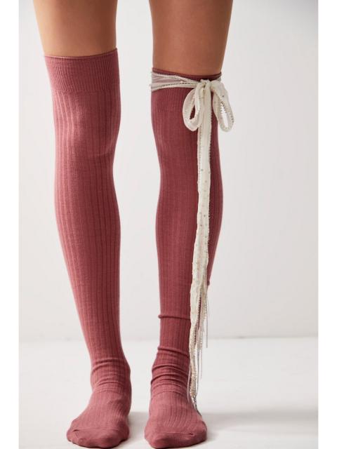 FREE PEOPLE Viola Over-The-Knee Socks