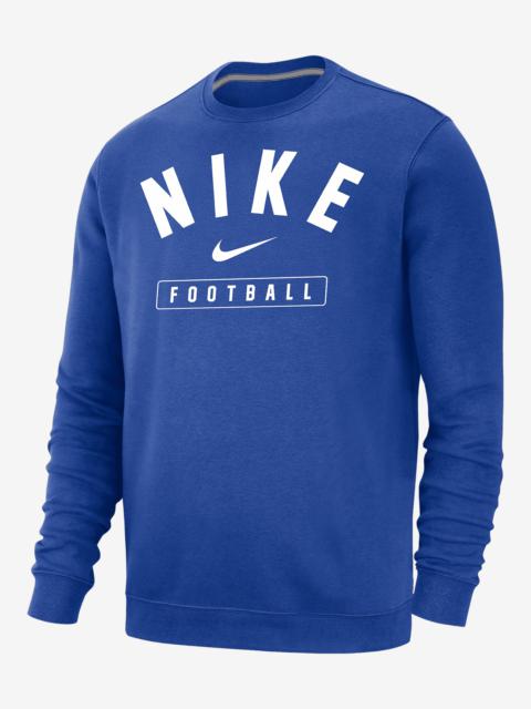 Nike Football Men's Crew-Neck Sweatshirt