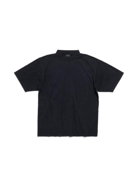 BALENCIAGA Balenciaga Hand-drawn T-shirt Medium Fit in Black Faded