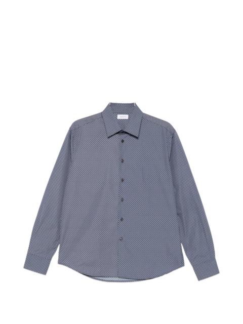 FERRAGAMO Ferragamo Geometric-print Long-sleeve Shirt