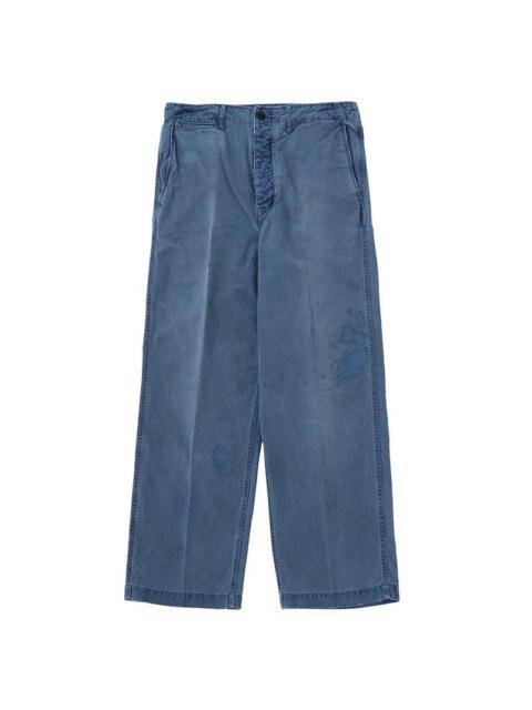 visvim EX WIDE CHINO PANTS CRASH LT.INDIGO