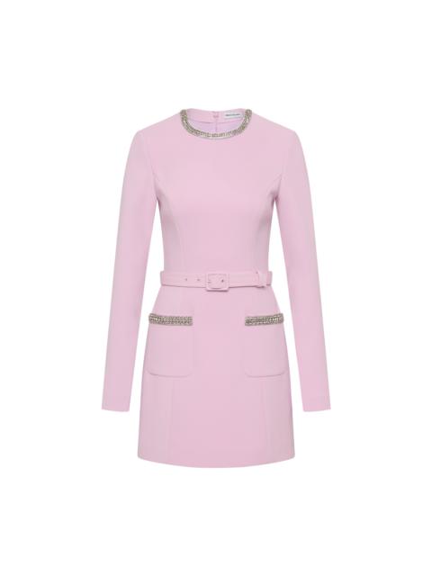 REBECCA VALLANCE Yolanda Long Sleeve Mini Dress