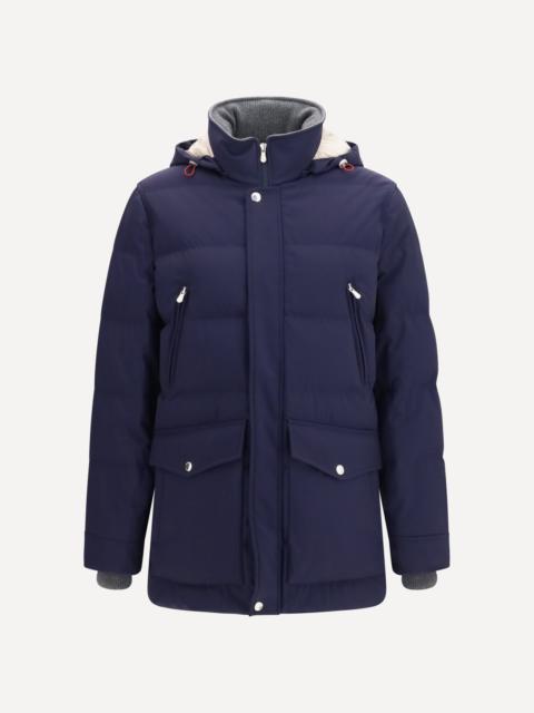Brunello Cucinelli Nylon hooded Jacket
