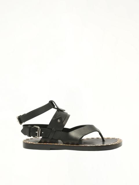 Isabel Marant Justy Sandals in Black