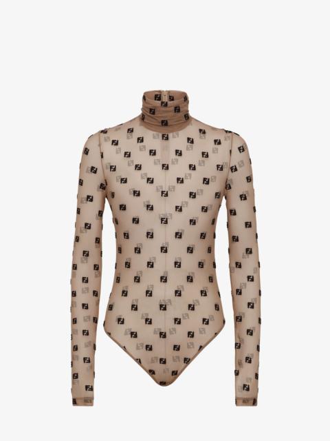 FENDI Beige tulle body