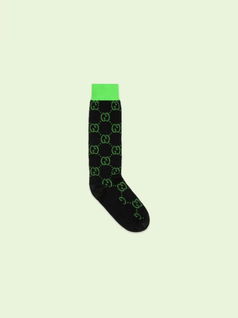 GG knit socks