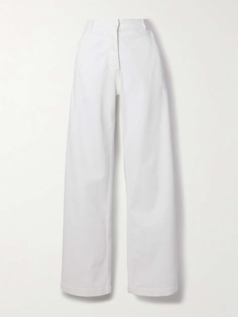 Another Tomorrow + NET SUSTAIN mid-rise straight-leg organic jeans