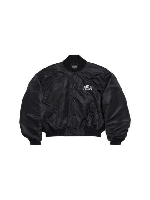 BALENCIAGA Paris oversized bomber jacket