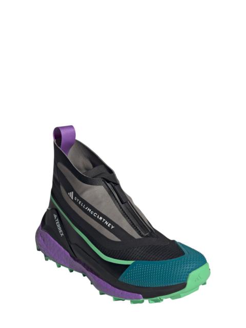 adidas by Stella McCartney Terrex Free RAIN.RDY Hiking Shoe in Core Black/green/lilac at Nordstrom