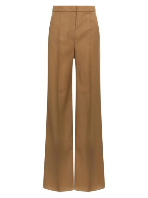 【送料&関税込】Max Mara Colonia Trousers Max Mara COLONIA Wide trousers in silk and linen | REVERSIBLE