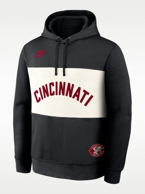 Nike Cincinnati Reds Cooperstown Legacy Men's Nike MLB Pullover Hoodie