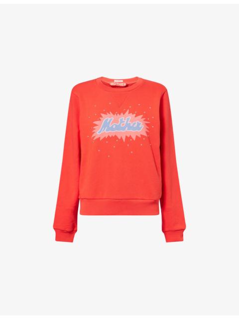 MOTHER The Dorito Camper Cotton-Jersey Sweatshirt