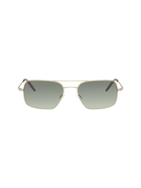 Oliver Peoples Gold Victory II Sunglasses