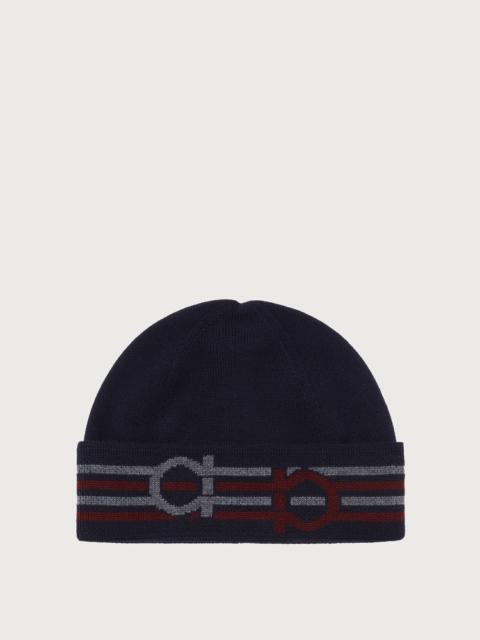 FERRAGAMO GANCINI BEANIE