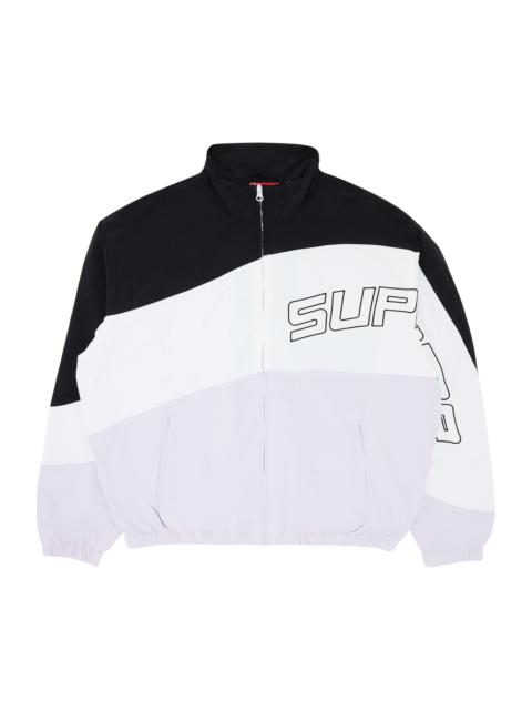 Supreme Curve Track Jacket 'Light Purple'