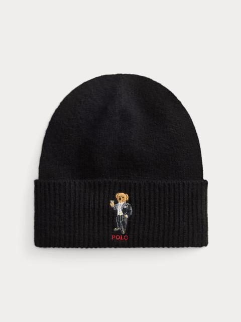 Polo Ralph Lauren Martini Bear Wool-Cashmere Beanie