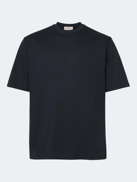 AGNONA Cotton and silk jersey T-shirt