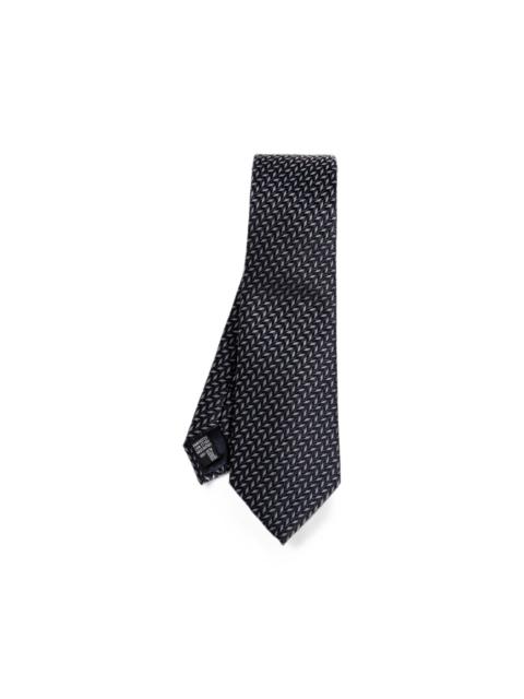 GIORGIO ARMANI geometric-pattern tie