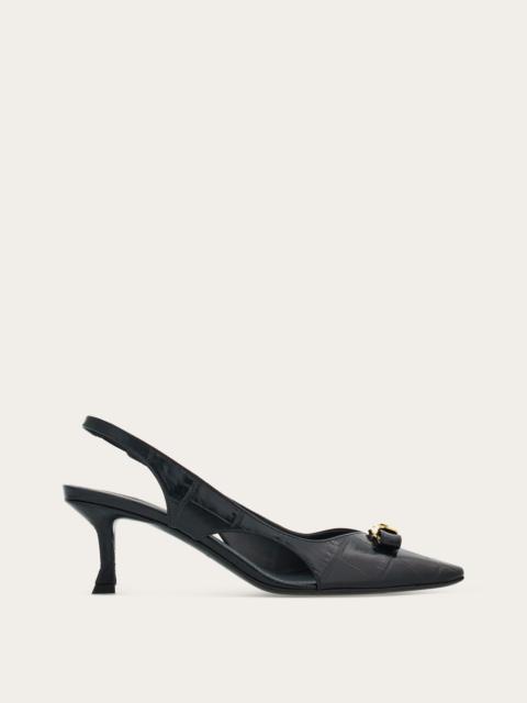 FERRAGAMO Slingback with mini bow