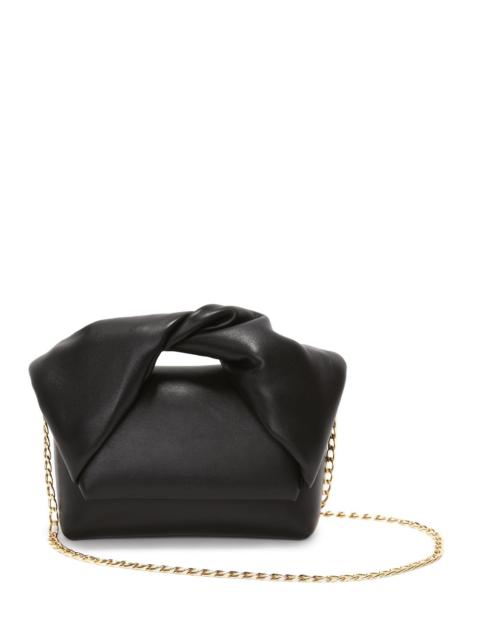 JW Anderson SMALL TWISTER - LEATHER TOP HANDLE BAG