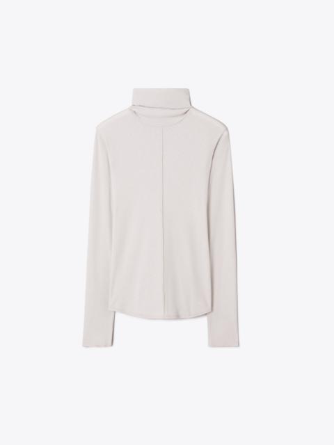 TORY BURCH Fine Rib Turtleneck