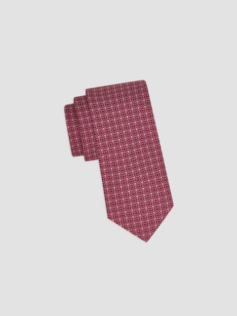 FERRAGAMO Men's Gancini Heart Silk Tie - Vinaccia Rosa