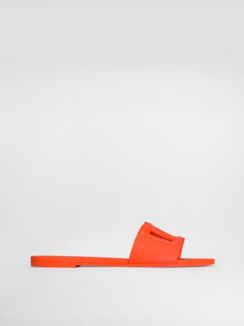 Dolce & Gabbana Beachwear slides in rubber