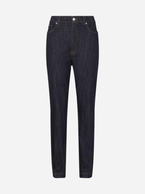 High-waisted Audrey jeans