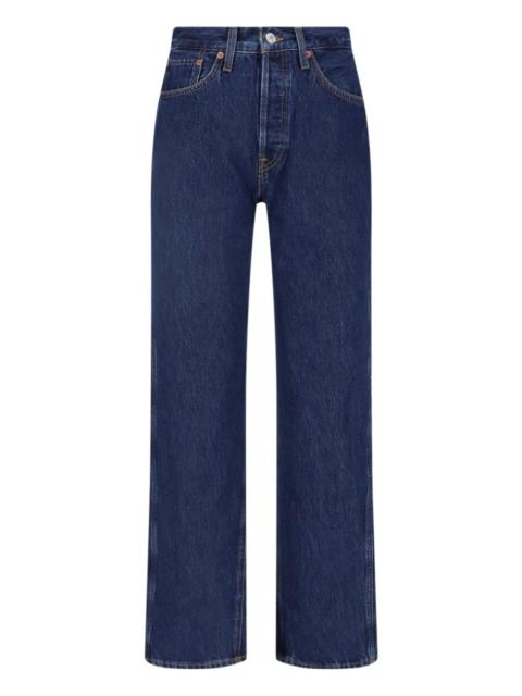 RE/DONE STRAIGHT JEANS