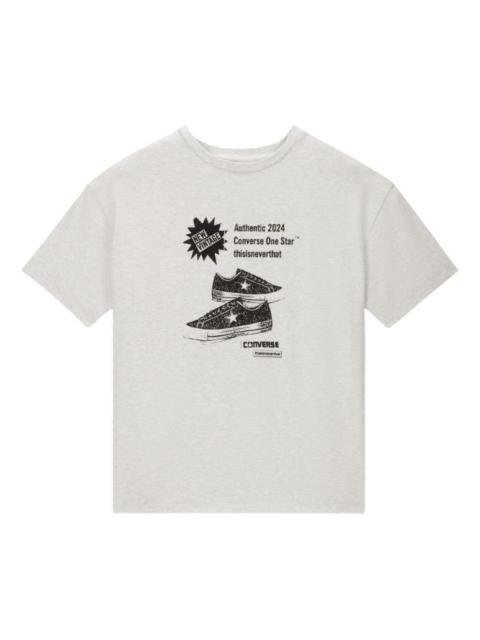 Converse Converse x thisisneverthat Grid T-Shirt 'Grey' 10027834-022