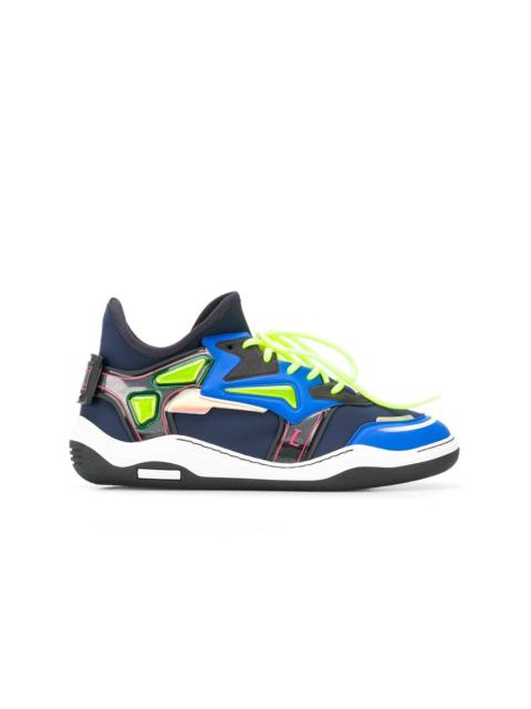 Lanvin contrast panel sneakers