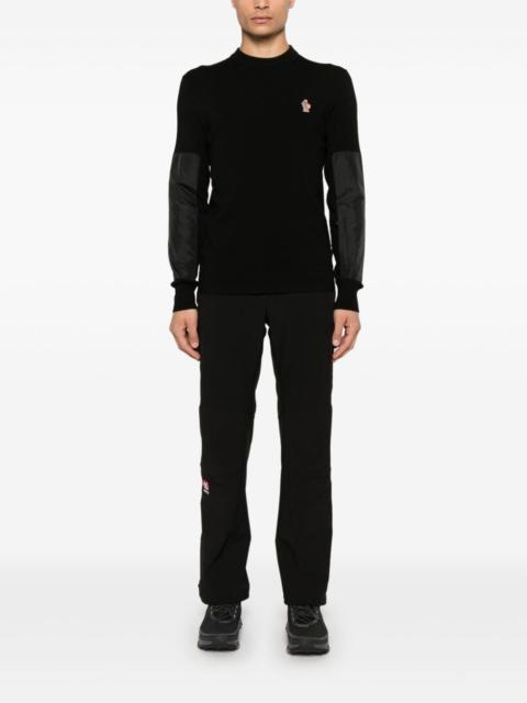 Moncler Grenoble panelled sweater