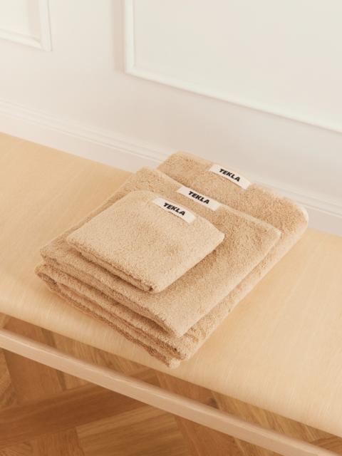 TEKLA Set Of Three Organic Cotton-terry Towels
