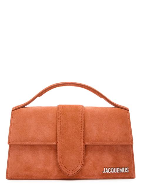 JACQUEMUS Jacquemus Le Grande Bambino Suede top Handle bag